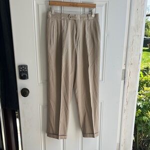 Vintage Levi’s Strauss Slates original fit khaki tan Men's Pants size 32